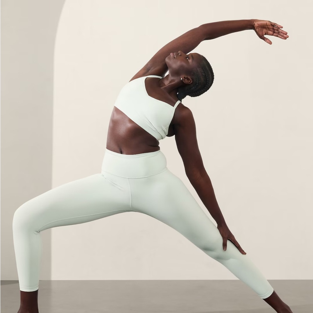 athleta elation ultra high rise leggings glacier XXS